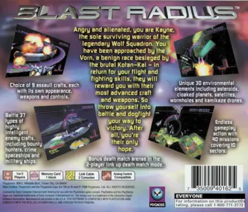 Blast Radius (US) box cover back